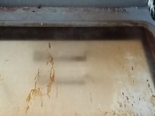 Oven - before cleaning services