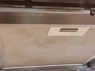 extraction hood - before cleaning services