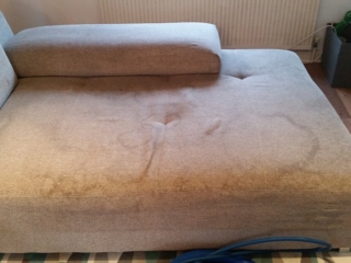 Sofa cleaning - before services