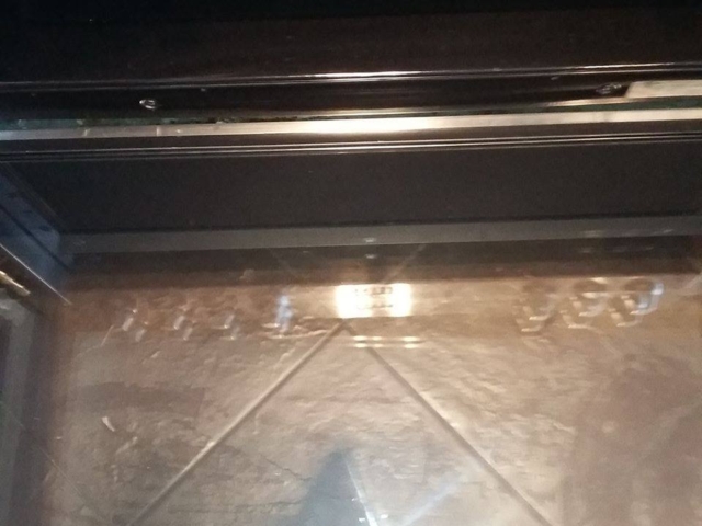 Oven door - after cleaning services