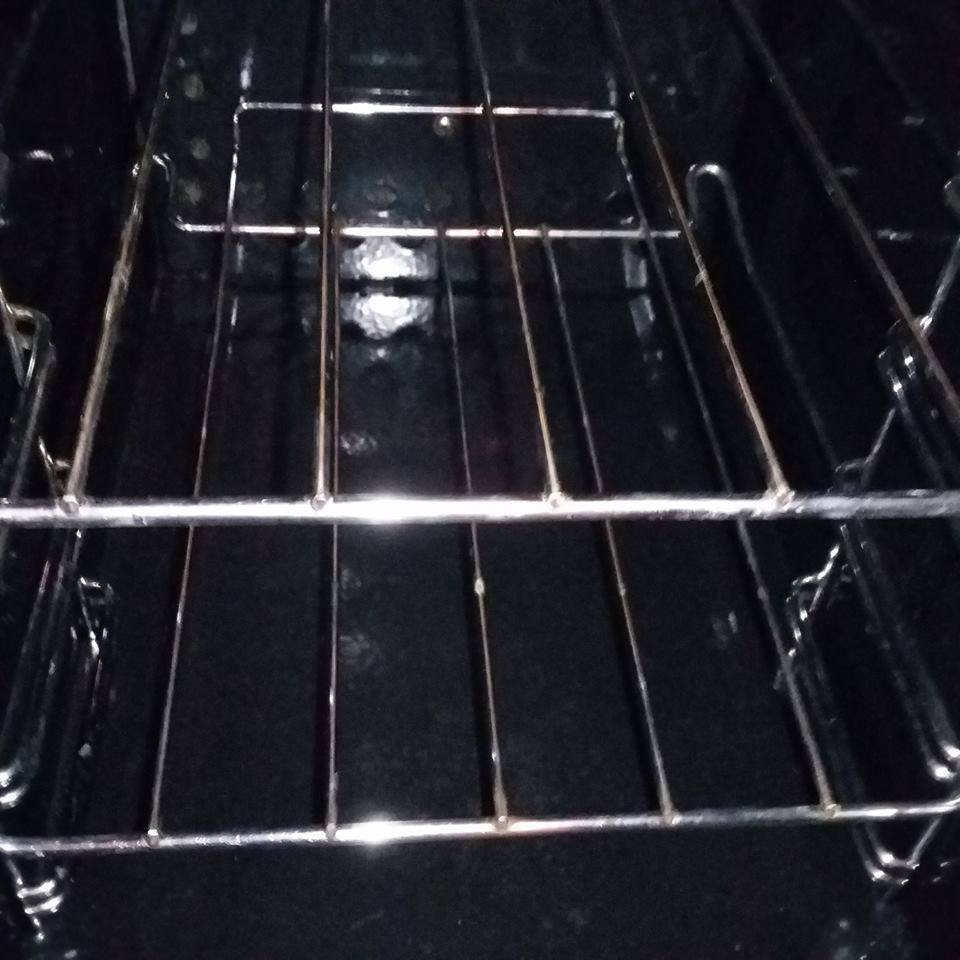 Oven grate - after cleaning services