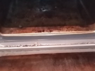 Oven inside - before cleaning services