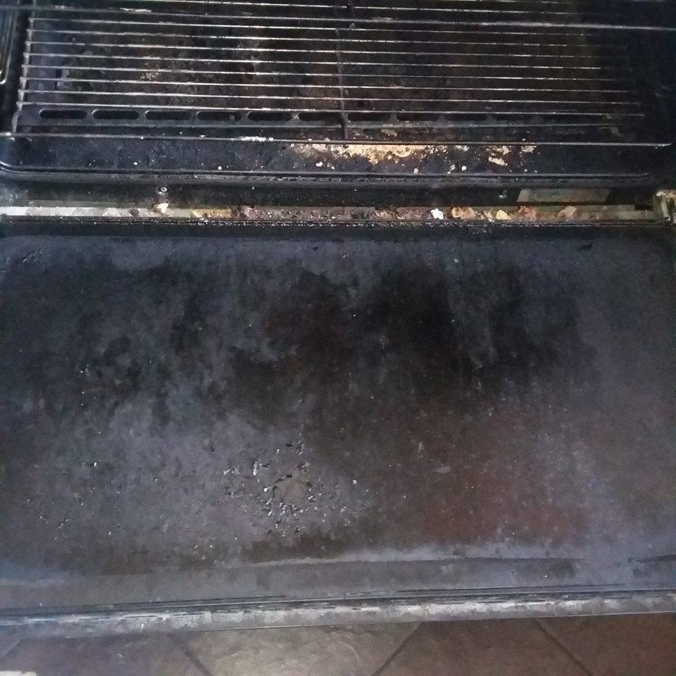 Oven inside - before cleaning services 3